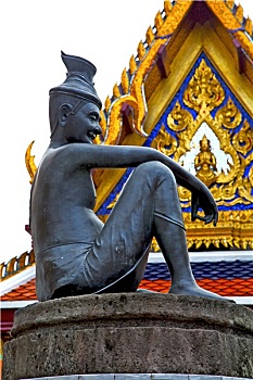 曼谷,亚洲,泰国,寺院,宫殿