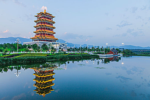 门头沟永定楼景区