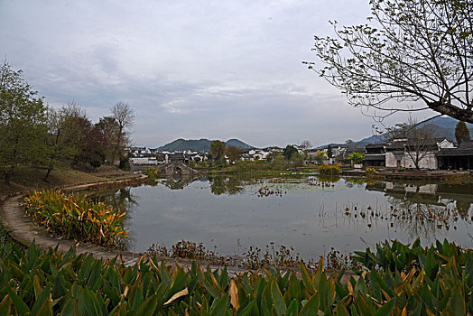 安徽黄山市呈坎村