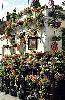 丘吉尔,手臂,酒吧,肯辛顿,伦敦,九月,2007年