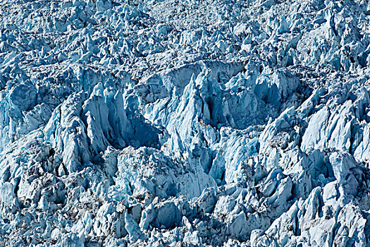 格陵兰,伊路利萨特,齿状,缝隙,冰盖,冰河,迪斯科湾,夏天,下午