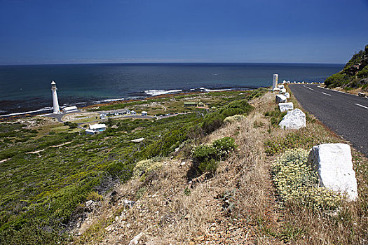 灯塔,海岸,岬角,半岛,开普敦,西海角,省,南非