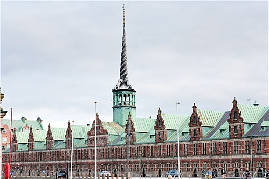 证券交易所,建筑,哥本哈根,丹麦
