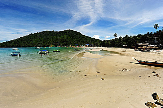 马来西亚,漂亮,白沙滩