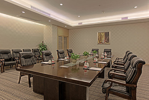 会议,桌椅,会议室,无人,室内,整齐,大厅