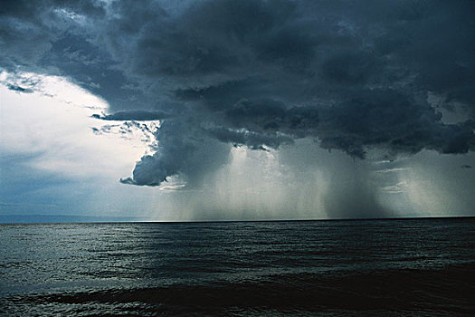 坦桑尼亚,坦噶尼喀湖,风暴,大幅,尺寸