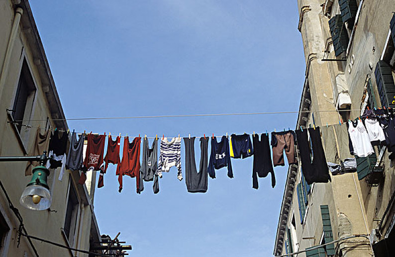 晾衣服图片_晾衣服高清图片_全景视觉
