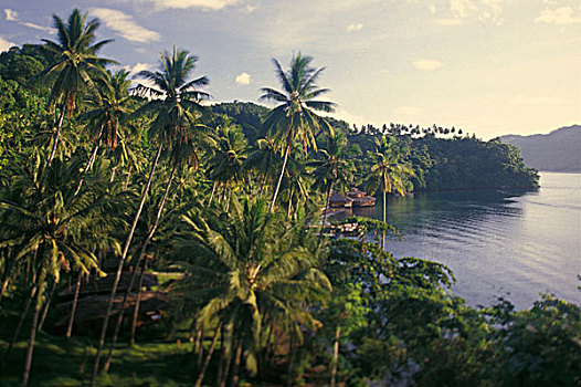 印度尼西亚,苏拉威西岛,湾,胜地