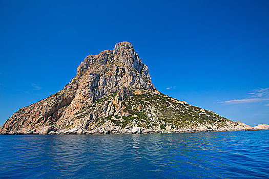 岛屿,伊比萨岛,近景,船,地中海,巴利阿里群岛