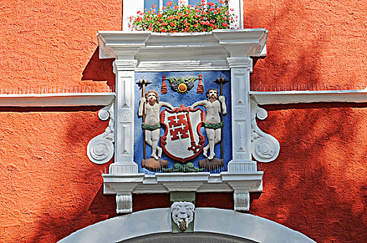 市政厅,苏斯特,北莱茵威斯特伐利亚,德国,欧洲