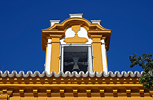 彩色,屋顶窗,塞维利亚,西班牙,欧洲