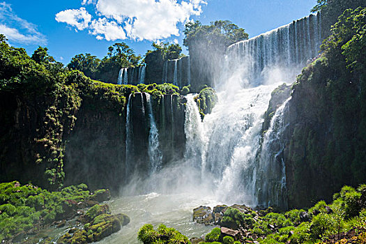瀑布,世界遗产,伊瓜苏,阿根廷