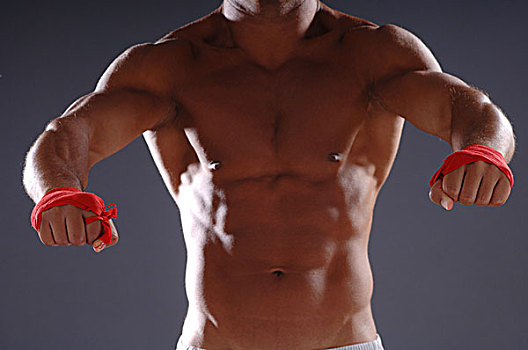 男人,健壮,上身,绷带,争斗,姿势,特写,序列,20-30岁,深色皮肤,南方,运动,肌肉,男性,肌肉组织,钩,向上,训练,运动员,无花果