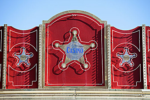 赌场,标识,内华达,美国