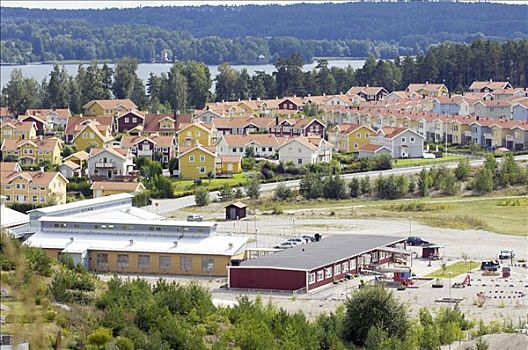 学校,乡村,瑞典