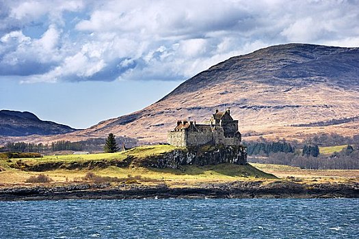 城堡,茂尔岛,阿盖尔郡,内赫布里底群岛,苏格兰,英国