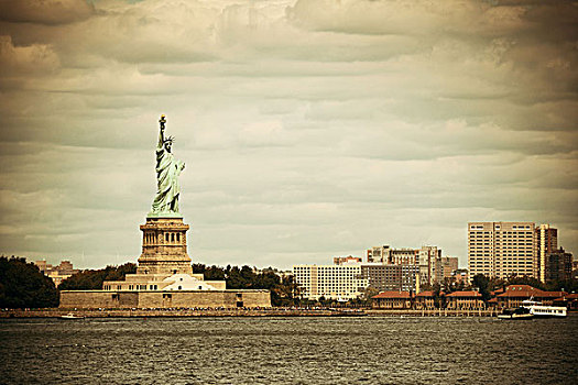 自由女神像,纽约,港口