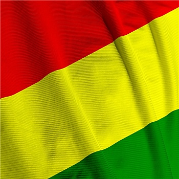 玻利维亚,旗帜,特写