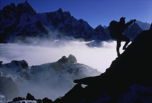 跋涉,珠穆朗瑪峰,區域,尼泊爾