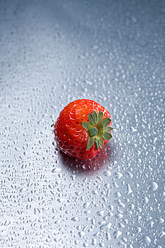 水果水珠草莓