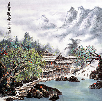 山水画