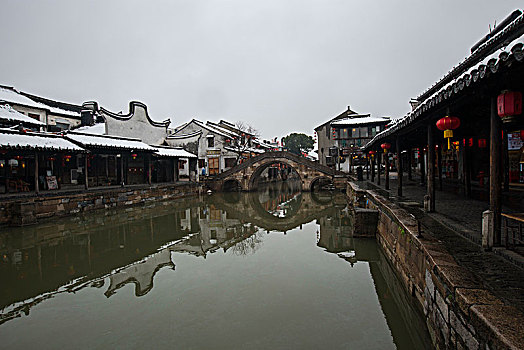 西塘雪景