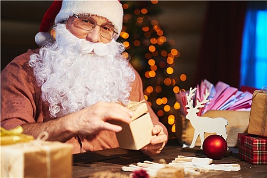 包装,圣诞节,礼物