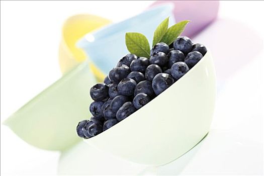 蓝莓,碗