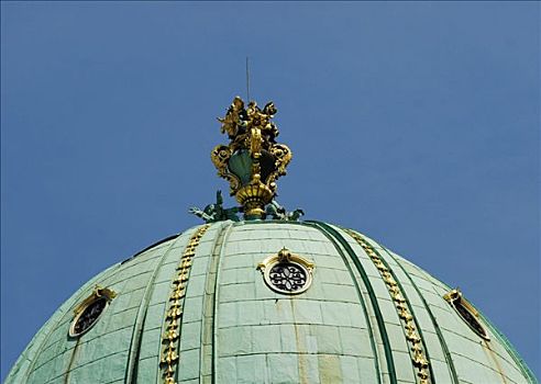 球形,屋顶,霍夫堡,皇宫,维也纳,奥地利