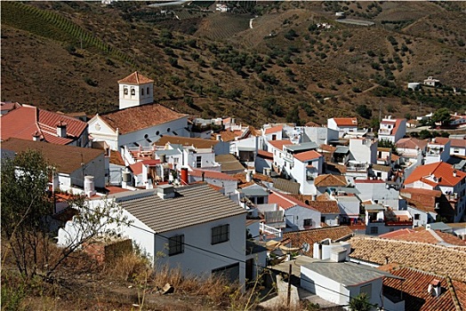 白人,乡村,安达卢西亚,西班牙