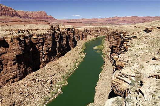 科罗拉多河,大理石,峡谷,纳瓦霍印第安人保留地,亚利桑那,美国,北美