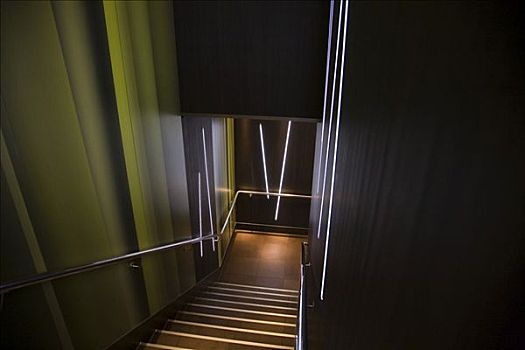 楼梯,地下室,餐馆