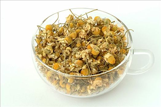 德国甘菊,匈牙利,甘菊,野甘菊,母菊,草药,干燥,花,茶