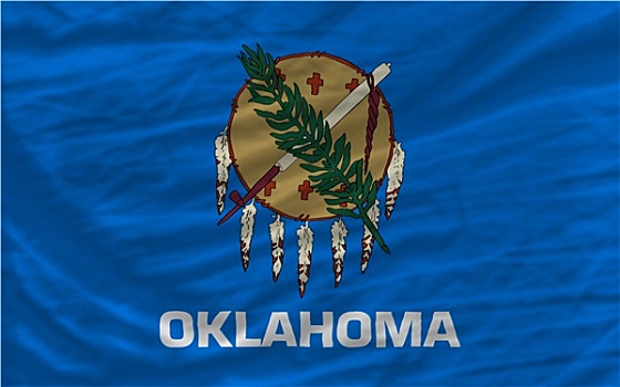 旗帜,美洲,俄克拉荷马,背景