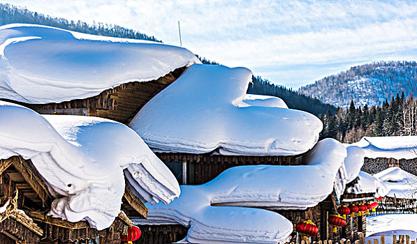 黑龙江雪乡风景