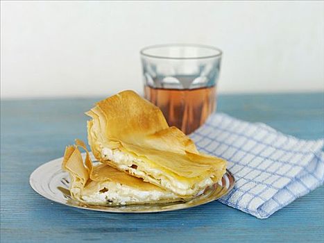 羊奶干酪,酥皮馅饼,希腊