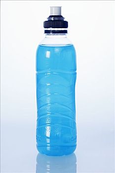 蓝色,功能型饮料,塑料瓶