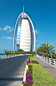 旅游,放松,水中,只有,酒店,帆船酒店,迪拜,阿联酋
