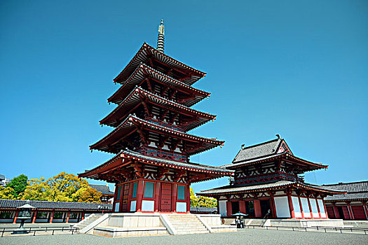 庙宇,大阪,日本