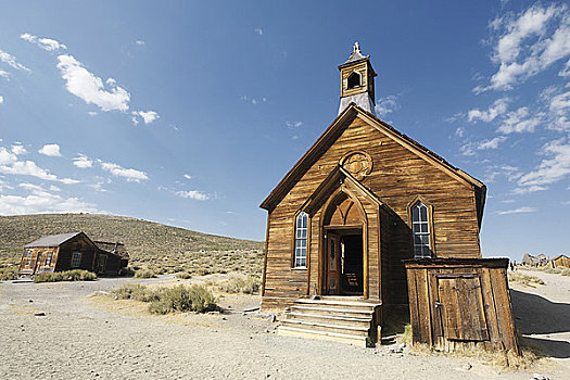教堂,波地州立历史公园,加利福尼亚,美国