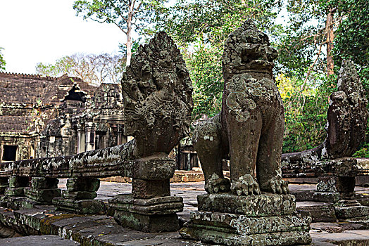 斑黛喀蒂雕像柬埔寨暹粒吴哥