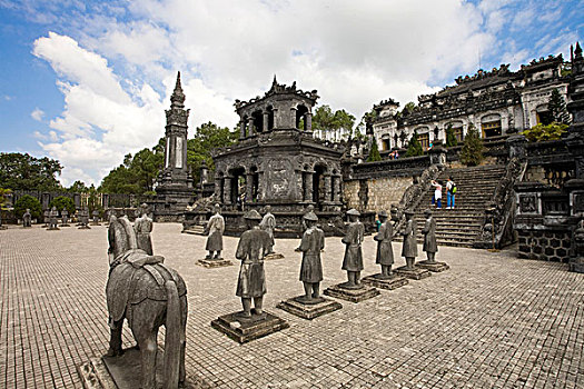 墓地,皇帝,色调,越南,东南亚,亚洲
