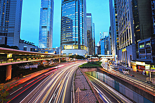 香港城市夜景