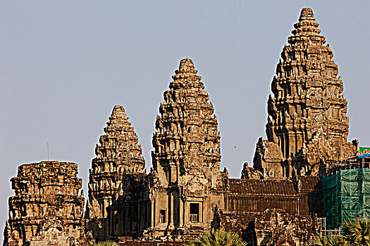 柬埔寨,收获,吴哥窟,庙宇