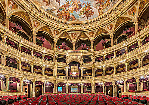 匈牙利,布达佩斯,剧院,大幅,尺寸