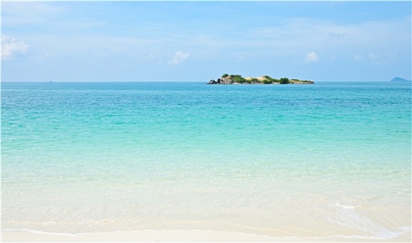热带沙滩,清水,泰国