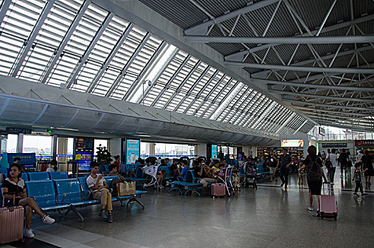 虹桥机场内部图片图片