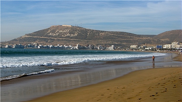 海岸,阿加迪尔,摩洛哥