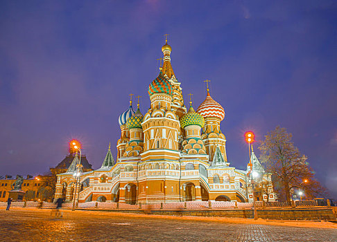 俄罗斯圣瓦西里升天大教堂