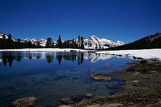 山峰,优胜美地国家公园,加利福尼亚